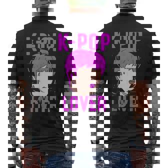Amateur De K-Pop Amoureux Corée Coréen Musique T-shirt imprimé au dos - Cadeauxyz