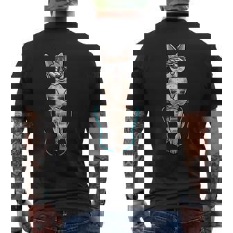 Amateurs De Corde Àauter Pour Les Amateurs De Chats T-shirt imprimé au dos - Cadeauxyz