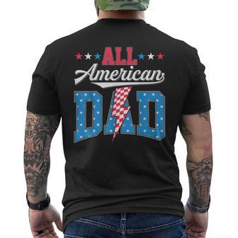 All American Dad 4Th Of July Family Matching Men's T-shirt Back Print - Thegiftio UK