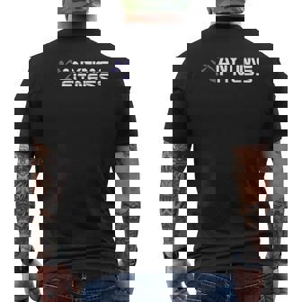 Anytime Fitness メンズTシャツ バックプリント - Kawaiitshirt