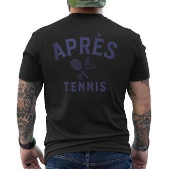 Apres-Tennis Après-Tennis T-Shirt mit Rückendruck - Geschenkecke