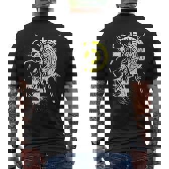 Archer Tir À L'arcport À L'arc Cadeau Noir Adulte Archerêtements Motifs Tir À L'arc Coupe Classique Manche Courte T-shirt imprimé au dos - Cadeauxyz