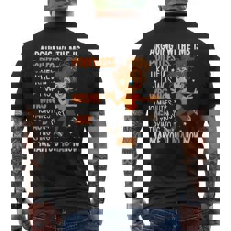 Arguing With Me Is Pointless I Was Knew I Was Wrong Men's T-shirt Back Print - Thegiftio