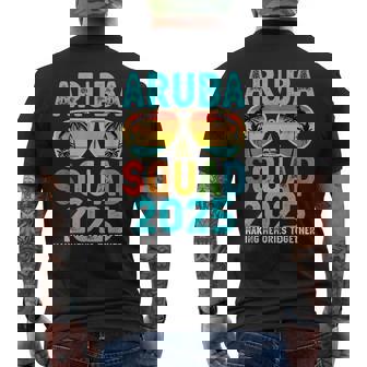 Aruba Squad 2025 Vacation Friends Family Matching Group Men's T-shirt Back Print - Thegiftio