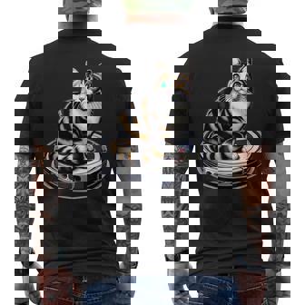 Aspiradora Robótica De Juguete Para Amantes De Los Gatitos Camiseta Hombre Estampado Espalda - Regaloses