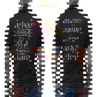 But It Was Assigned Gulf Of Mexico At Birth Men's T-shirt Back Print - Thegiftio UK