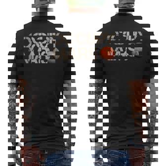Astronomy Space Explorer Rocket Science Occupy Mars Men's T-shirt Back Print - Thegiftio