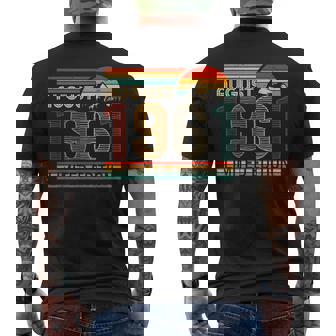 August 1961 Limited Edition Classic 1961Intage Birthday メンズTシャツ バックプリント - Kawaiitshirt