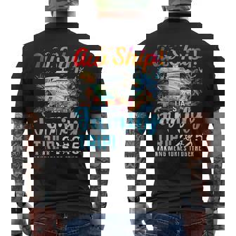 Aw Ship It's A Family Trip 2025 Family Matching Cruise Trip Men's T-shirt Back Print | Mazezy