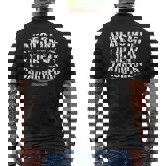 Awesome Like My Daughters Fathers Day Dad Men Men's T-shirt Back Print - Thegiftio