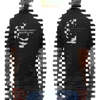 Azerbaijan Technology Meme Men's T-shirt Back Print | Mazezy