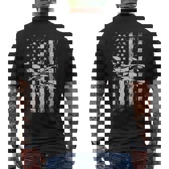 B-17 Fortalezaoladora Avión Militar Bandera Americana Ww2 Camiseta Hombre Estampado Espalda - Regaloses