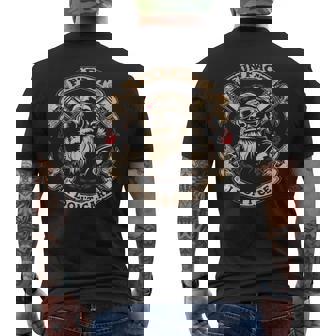 On Back Fun Fact I Don't Care Cool Grandpa Swag Gorillas Men's T-shirt Back Print - Thegiftio UK