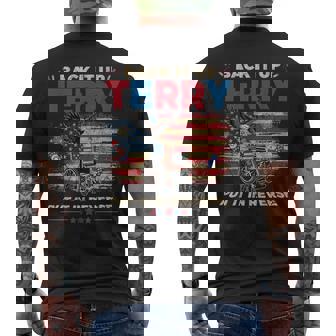 Back Up Terry Put It In Reverse Firework 4Th July Dad Men's T-shirt Back Print | Mazezy