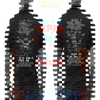 Back It Up Terry Put It In Reverse Fireworks 4Th Of July Men's T-shirt Back Print | Mazezy