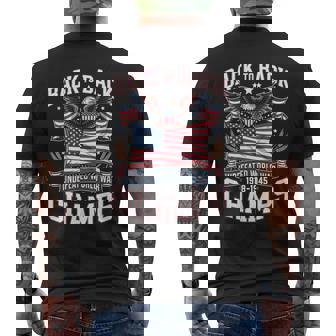Back To Back Undefeated World War Champs 4Th Of July Men's T-shirt Back Print - Thegiftio UK