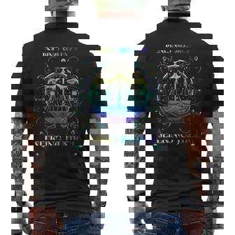 Balance Justice Mettre Fin Auilence Égalitéymbole T-shirt imprimé au dos - Cadeauxyz