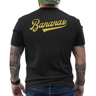 Banana Retro Throwback Bananas Classic Men's T-shirt Back Print - Thegiftio UK
