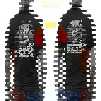 Bandeaux De Rockintage Des Années 80 Costume Rétro Années 80 T-shirt imprimé au dos - Cadeauxyz