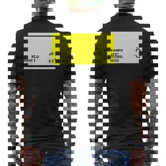 Bandera De Amnistía Internacional Camiseta Hombre Estampado Espalda - Regaloses