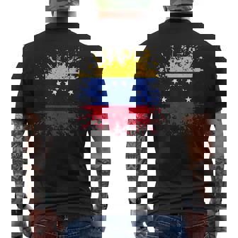 Bandera Deenezuelaenezuela Bandera Deenezuela Camiseta Hombre Estampado Espalda - Regaloses