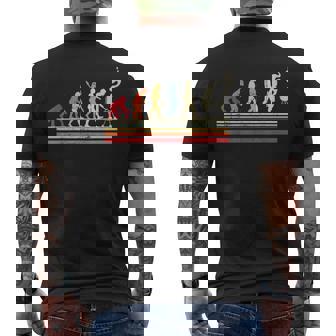 Barbecue Humoristique Dad Evolution Mannesintage Retro T-shirt imprimé au dos - Cadeauxyz