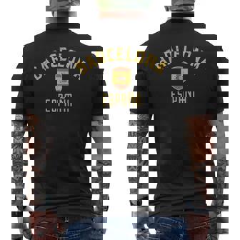 Barcelonapain スペイン、バルセロナ メンズTシャツ バックプリント - Kawaiitshirt