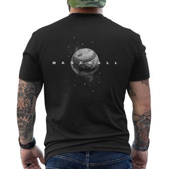 Baseball Apparel Baseball Men's T-shirt Back Print - Thegiftio UK