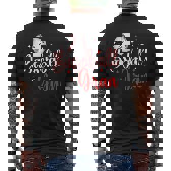 Baseball Gran Of A Baseball Player Gran Men's T-shirt Back Print | Mazezy