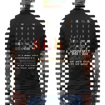 Bass Guitarist ミュージシャンギフト 楽器 ベースギター メンズTシャツ バックプリント - Kawaiitshirt