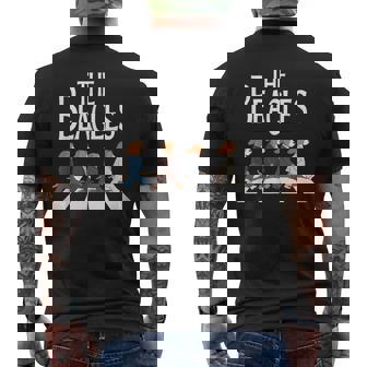 The Beagles Classic Beagle Owner ビーグル犬 メンズTシャツ バックプリント - Kawaiitshirt