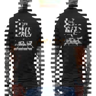 The Beagles Divertida Para Los Amantes De Beagle In Mangas Camiseta Hombre Estampado Espalda - Regaloses