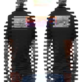 Beautifuleaside Town Hayama Unset Myusy メンズTシャツ バックプリント - Kawaiitshirt