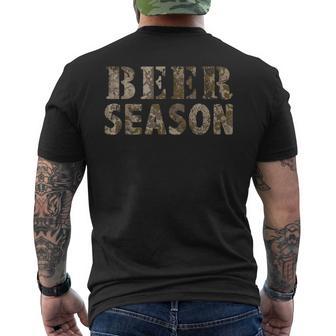 Beer Season Men’S Men's T-shirt Back Print - Thegiftio UK