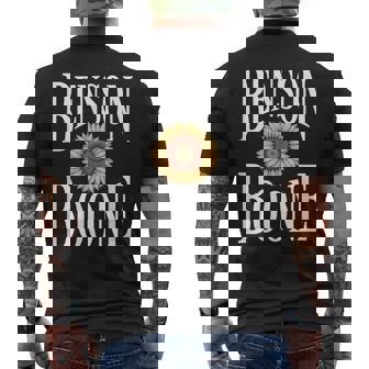 Ben Son Boone Fan Music Retro Vintage Aesthetic Men's T-shirt Back Print | Mazezy