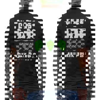The Best Dads Drink Ipas Father's Day Craft Beer Ipa Brewing Men's T-shirt Back Print - Monsterry