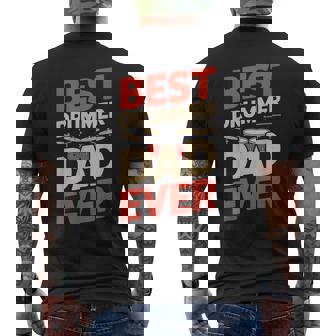 Best Drummer Dad Ever For ギフト アイデア ドラム ファニー パパ メンズTシャツ バックプリント - Kawaiitshirt