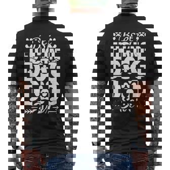 Best Fucking Dog Dad Ever Father's Day Men's T-shirt Back Print - Thegiftio