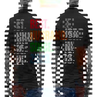 Best Husbandince 2023 2Nd Anniversary Husband メンズTシャツ バックプリント - Kawaiitshirt
