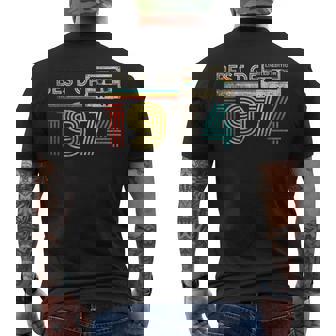 Best Of 1974 Classic Birthday 1974 Cassette Tapeintage メンズTシャツ バックプリント - Kawaiitshirt