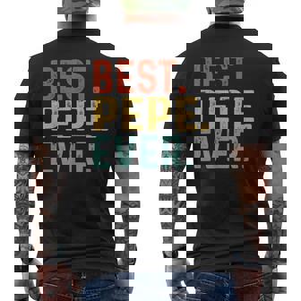 Best Pepe Ever レトロヴィンテージ ペペペへのユニークなギフト メンズTシャツ バックプリント - Kawaiitshirt