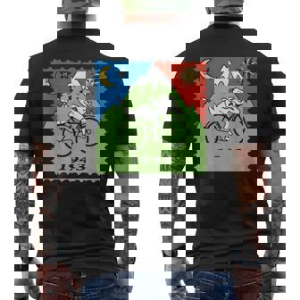 Bicycle Day 1943 Lsd Acid Hofmann Trip メンズTシャツ バックプリント - Kawaiitshirt