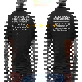 メンズ Big Boss 5Tar Reviewお父さんへの完璧な面白いギフト メンズTシャツ バックプリント - Kawaiitshirt