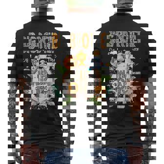 Big Brother Of The Wild One First Birthday Safari Jungle Men's T-shirt Back Print - Thegiftio