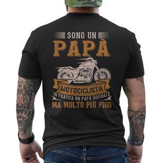 Biker I Am A Dad Biker T-shirt da uomo con stampa posteriore - Novitaregali
