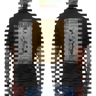 Bill Pickett Black Cowboy Rodeo Legend African American Men's T-shirt Back Print | Mazezy