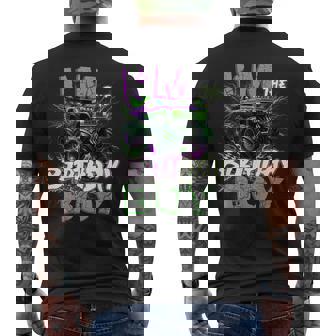 Im The Birthday Monster Truck Group Family Matching Party Men's T-shirt Back Print - Monsterry