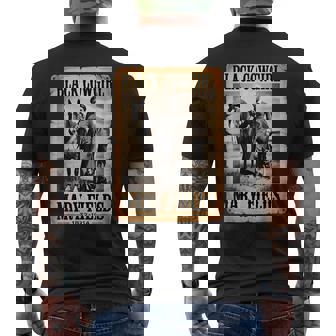 Black Cowgirl Mary Fields Western Rodeo Melanin Cowgirl Men's T-shirt Back Print - Thegiftio UK