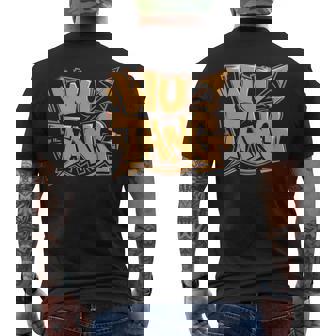 Black Hip Hop S Trendy Rapper Cool Graphic Men's T-shirt Back Print - Thegiftio