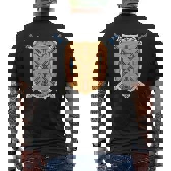 Blasons Du Moyen Âge Cimier Écusson Médiéval T-shirt imprimé au dos - Cadeauxyz